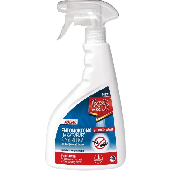 BOSS ΚΑΤΣΑΡΙΔΟΚΤΟΝΟ SPRAY MEC 350ml (κιβ 12)