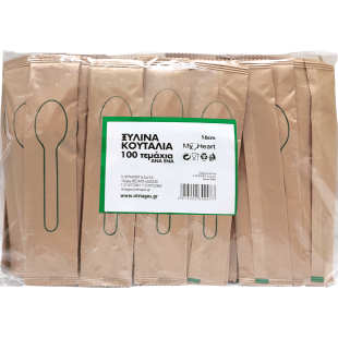 ΞΥΛΙΝΑ ΚΟΥΤΑΛΙ ΑΝΑ 1 100ΑΔΑ 16cm Μ.Η. (1Χ5) ΞΥΛΙΝΑ ΚΟΥΤΑΛΙ ΑΝΑ 1 100ΑΔΑ 16cm Μ.Η. (1Χ5)