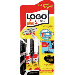 ΚΟΛΑ LOGO 2 ΓΡ.+ 2γρ. (1χ15) ΚΟΛΑ LOGO 2 ΓΡ.+ 2γρ. (1χ15)