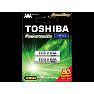 ΜΠΑΤΑΡΙΕΣ TOSHIBA TNH-03GAE (AAA 950MahX2) ΕΠΑΝΑΦΟΡΤΙΖΟΜΕΝΕΣ
