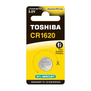 ΜΠΑΤΑΡΙΕΣ TOSHIBA CR1620 CP-1C (ΤΥΠΟΥ ΝΟΜΙΣΜΑ)
