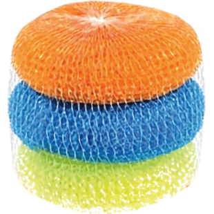 ΣΠΟΓΓΟΣ ΚΑΘΑΡΙΣΜΟΥ 20γρ.3τεμ/ΣΕΤ (κόκκινο,πρασινο,μωβ)