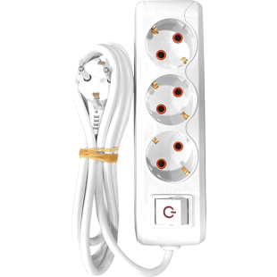 ΠΟΛΥΜΠΡΙΖΟ 3Θ ΜΕ ΔΙΑΚΟΠΤΗ +ΚΑΛΩΔ. (1Χ25)