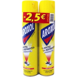 ΕΝΤΟΜΟΚΤΟΝΟ AROXOL 300ml 2ΤΕΜ ΜΥΓ-ΚΟΥΝΟΥΠ (1Χ12) ΕΝΤΟΜΟΚΤΟΝΟ AROXOL 300ml 2ΤΕΜ ΜΥΓ-ΚΟΥΝΟΥΠ (1Χ12)