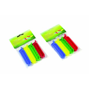 ΚΛΙΠΣ ΓΙΑ ΣΑΚΟΥΛΑΚΙΑ 4ΤΕΜ ΚΛΙΠΣ ΓΙΑ ΣΑΚΟΥΛΑΚΙΑ 4ΤΕΜ