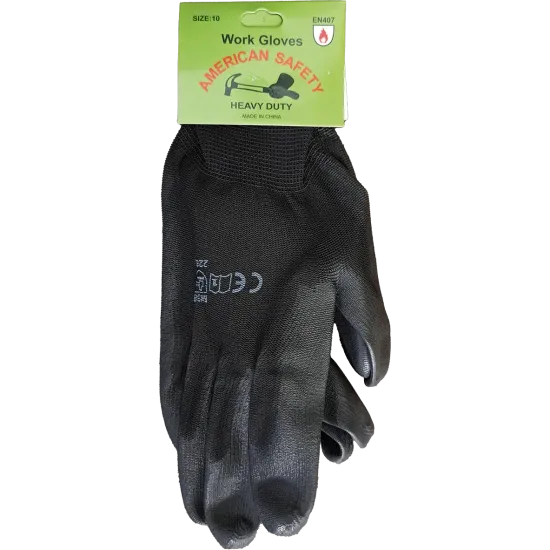 ΓΑΝΤΙΑ ΕΡΓΑΣΙΑΣ ΓΚΡΙ-ΜΑΥΡΑ SIZE:10 (1Χ72)