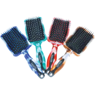 ΒΟΥΡΤΣΑ ΜΑΛΛΙΩΝ ΔΙΑΦΟΡΑ ΧΡΩΜΑΤΑ ΤΕΤΡΑΓΩΝΗ