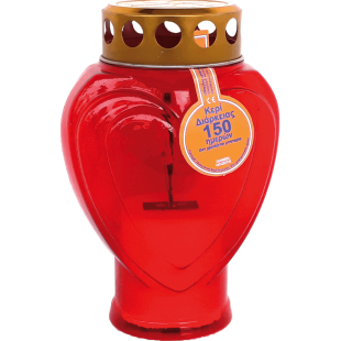 ΚΕΡΙ ΚΑΝΤΗΛΑ ΗΛΕΚΤΡΟΝ. ΚΑΡΔΙΑ (1Χ24) ΚΕΡΙ ΚΑΝΤΗΛΑ ΗΛΕΚΤΡΟΝ. ΚΑΡΔΙΑ (1Χ24)