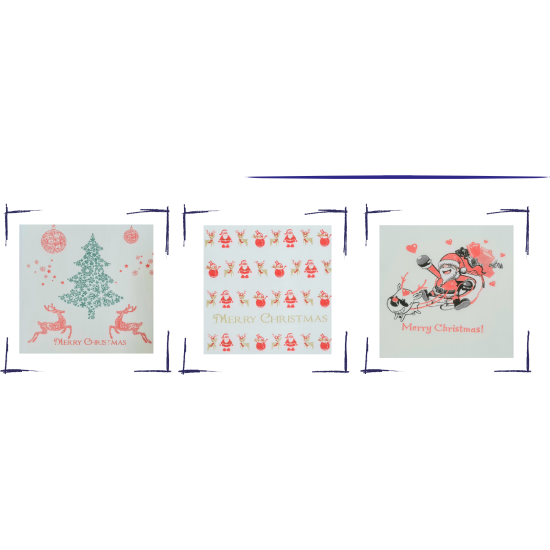 ΧΑΡΤΟΠΕΤΣ. 20τεμ.ΧΡΙΣΤΟΥΓ.ΠΟΛΥΤ.2Φ. 1Χ14