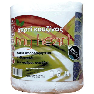 ΧΑΡΤΙ ΚΟΥΖΙΝΑΣ my heart 600gr.(1χ6)