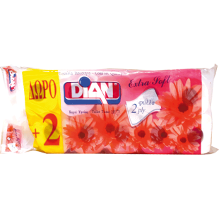 ΧΑΡΤΙ ΥΓΕΙΑΣ 10αρι 70γρ.DIAN (1Χ9)