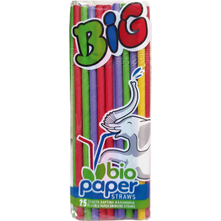 ΚΑΛΑΜ.ΧΑΡΤΙΝΟ ΣΠΑΣΤΟ JUMBO 25τεμ (1Χ80) ΚΑΛΑΜ.ΧΑΡΤΙΝΟ ΣΠΑΣΤΟ JUMBO 25τεμ (1Χ80)