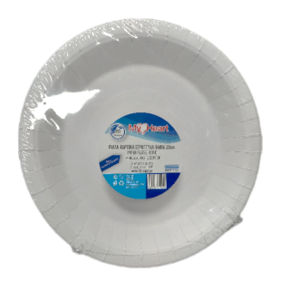 ΠΙΑΤΟ ΧΑΡΤΙΝΟ ΣΤΡΟΓ.ΒΑΘΙΑ 23CM 20αδα (1χ30) my heart ΠΙΑΤΟ ΧΑΡΤΙΝΟ ΣΤΡΟΓ.ΒΑΘΙΑ 23CM 20αδα (1χ30) my heart